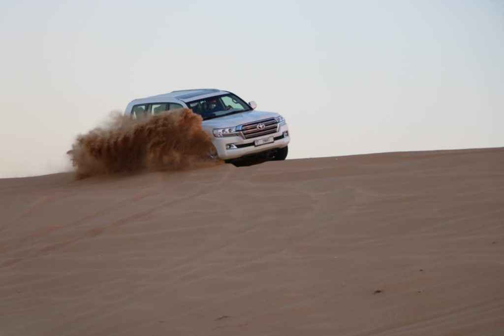Experience Dune Bashing on your Desert Safari trip